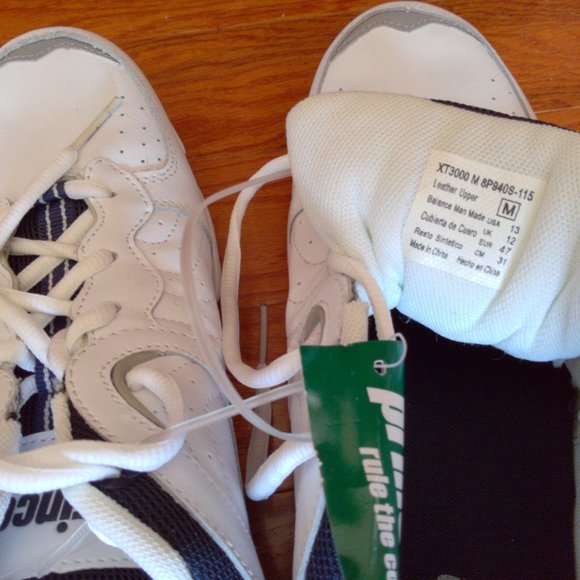 Prince Men's Athletic Shoes Sneakers White Size 13 - Picture 3 of 6